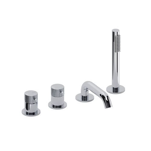Shower mixer tap - LOOP K - SANYCCES - deck mounted / brass / bathroom