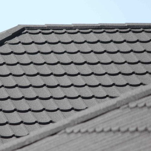 Pitched roofing - TUDOR - TILCOR - metal / roof tile look / flame-retardant