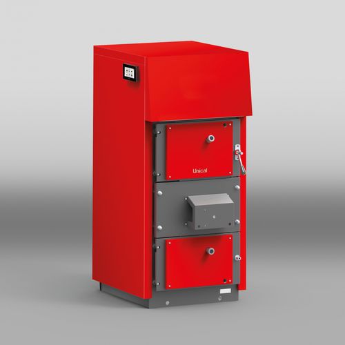 Wood boiler - LAMIX +34 2S - UNICAL AG S.p.A. - pellet / for heating only / mobile