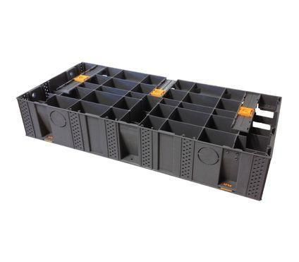 Polypropylene step - MODULESCA® - JOUPLAST - recycled plastic / fiberglass / durable