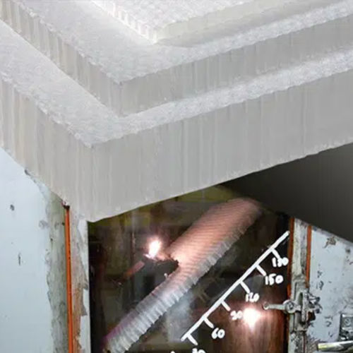 Polypropylene honeycomb core - NIDAPLAST 8FR - NIDAPLAST - for sandwich panels / compression-resistant / recyclable