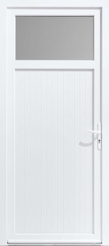 Service door - Psr-19 - PAB- MTN ( MENUISERIES TECHNIQUE NOUVELLES) - steel / swing / contemporary