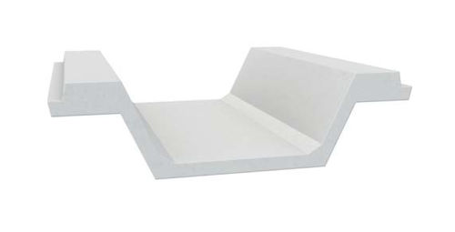 Precast beam - PRETERSA PRENAVISA - reinforced concrete / U-shaped / roof