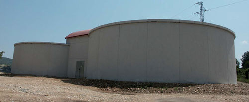 Water storage tank - PRETERSA PRENAVISA - above-ground / prefab / reinforced concrete