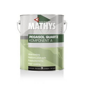 Decorative paint - PEGASOL® QUARTZ - MATHYS PAINTS - outdoor / for indoor use / for floor