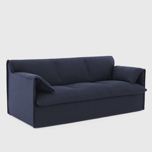 Sofa bed - BOO - Comforty - contemporary / fabric / blue