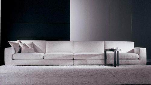 Contemporary sofa - AVANA - marac srl - fabric / with removable cover / gray