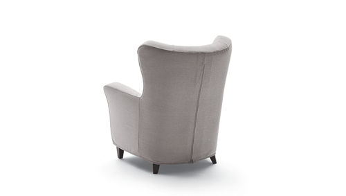 Contemporary armchair - CAMILLA - marac srl - fabric / with removable cover