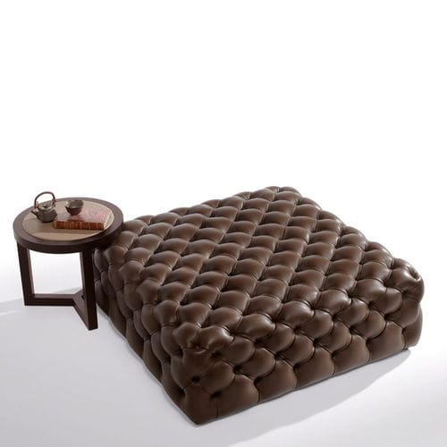 Contemporary ottoman - MEMORY - marac srl - fabric / leather / upholstered