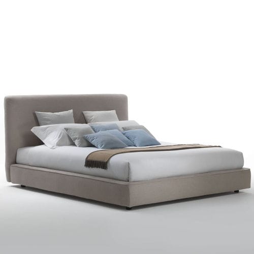 Double bed - COLE - marac srl - contemporary / upholstered / with headboard