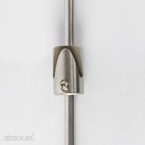 Stainless steel fastening system - HOOK BARRELS - Absolute Museum & Gallery Products Ltd - picture / interior / sliding