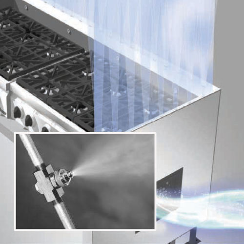 Recessed air curtain - D - DWW - Vianen Kitchen Ventilation - for commercial kitchen