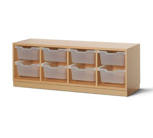 Contemporary shelf - CORPS - Embru - wooden / kindergarten