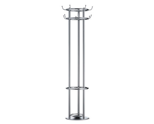 Floor coat rack - CROWN - Embru - contemporary / metal / commercial