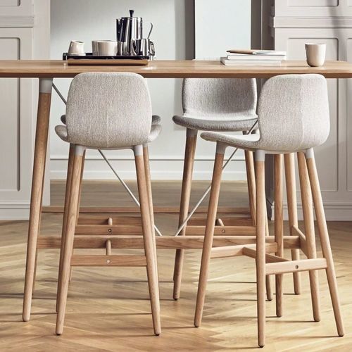 Modern bar chair - SEED - Steelcase - indoor / metal / wooden