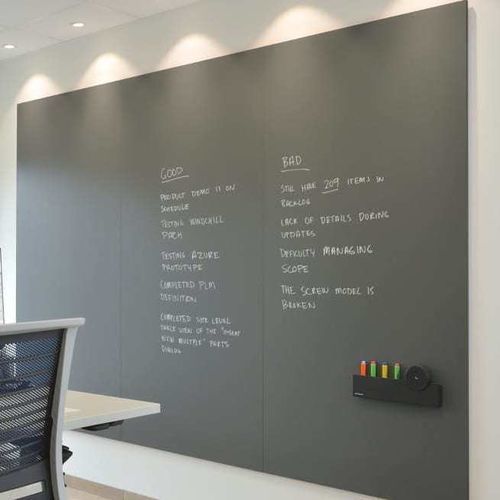 Presentation board - FLOW&trade; - Steelcase - writing / wall-mounted / wood