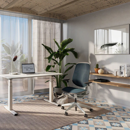 Contemporary office armchair - KARMAN® - Steelcase EMEA - fabric / adjustable / ergonomic