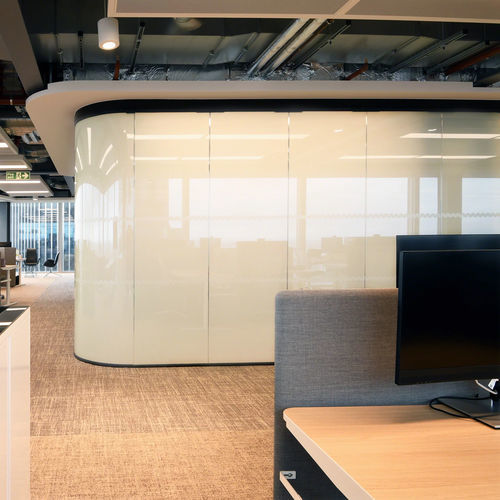 Smart switchable film - SMARTLAYER - Steelcase - for glazing / adhesive