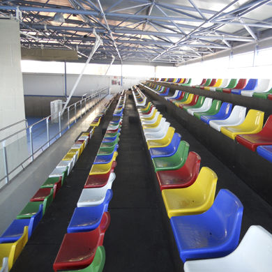 Prefab stadium seating - TM85|40 - Daplast, S.L. - disassemblable / for outdoor use / arena