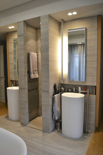 Contemporary bathroom - TRADITIONAL STONE : SILK STONE - BROCATELLE - natural stone