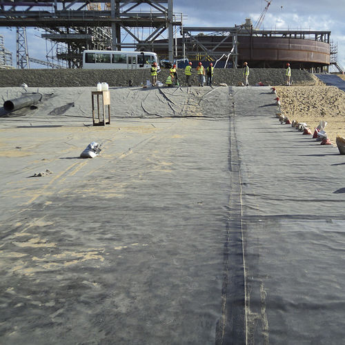 Polypropylene geomembrane - FPP-R - Midwest Construction Products - for basin / waterproof
