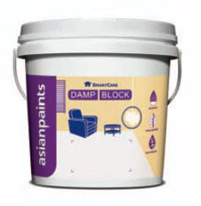 Indoor coating - DAMP BLOCK  - ASIAN PAINTS - cement-based / colored concrete look