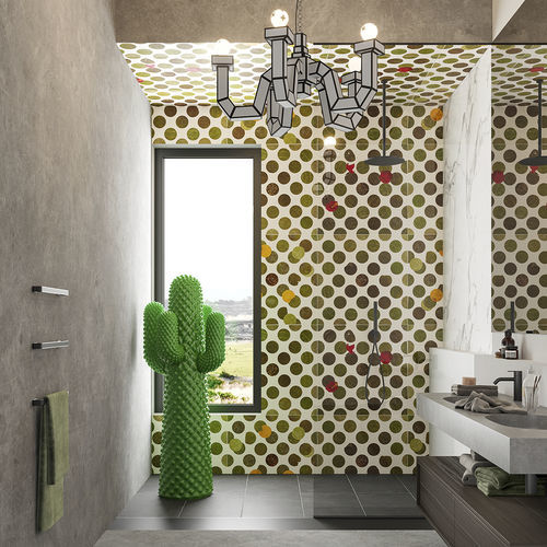 Contemporary wallpaper - Nigra and Tremula - Inkiostro Bianco - Tela® / fiberglass / vinyl