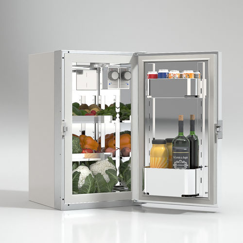 Single door refrigerator - FR50RC - Frigonautica srl - commercial / standalone / metal