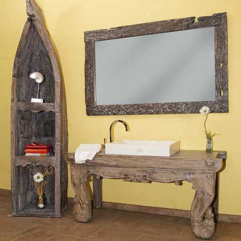 Countertop washbasin - TH-004-BLS - Tercocer - marble / rectangular / contemporary