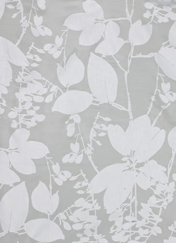 Floral pattern sheer curtain fabric - POEM - KENDIX