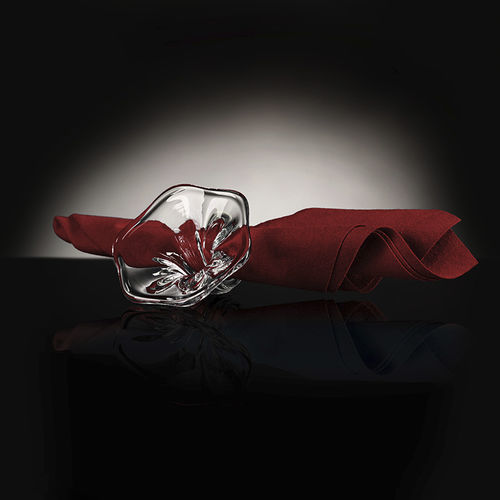 Glass napkin ring - FLOWER - VGnewtrend - commercial