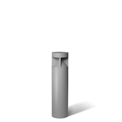 Garden bollard light - SECTOR 380 - PUK LIGHTING - for public spaces / contemporary / glass