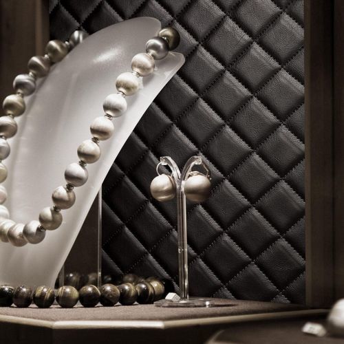 Cover decorative panel - LL ROMBO 40 Nero matt - SIBU DESIGN - wall-mounted / for interior / lightweight