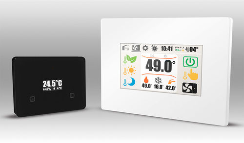Heat pump heating controller - Templari - for ventilation system