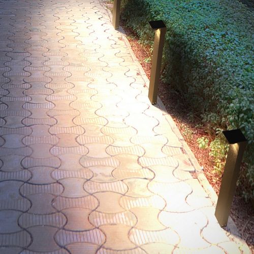 Garden bollard light - BORDO - Professional Lighting Genius s.r.l. - contemporary / stainless steel / PMMA