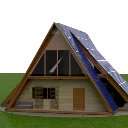 Prefab house - ECODOMUS - Ades - eco-friendly / contemporary / two-story