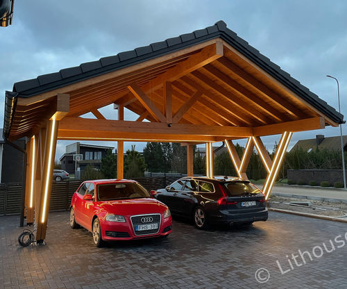Parking lot carport - Luxury - Namas B.V. - for public space / custom-made / customizable
