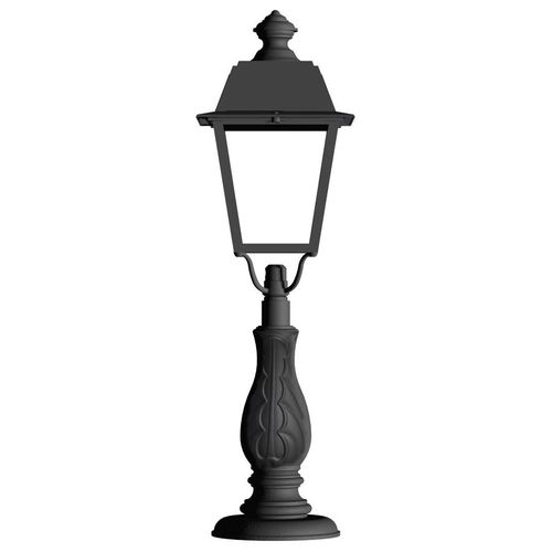 Lighting pole - LPG 099  - Ghisarredo - cast iron / steel / hot-dip galvanised steel