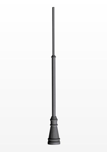 Lighting pole - LPR 009  - Ghisarredo - cast iron / steel / cast aluminum