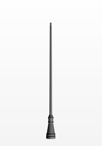 Lighting pole - LPC 202 - Ghisarredo - cast aluminum / hot-dip galvanised steel
