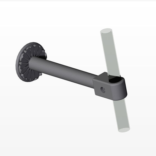 Steel fastening system - S 0081 - Ghisarredo - for railing / interior