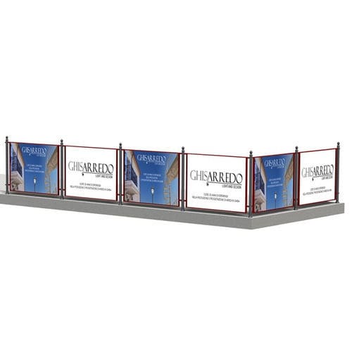 Steel edge fall protection - T2  - Ghisarredo