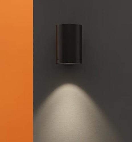 Contemporary wall light - CALA WALL - Nexia - outdoor / aluminum / cylindrical