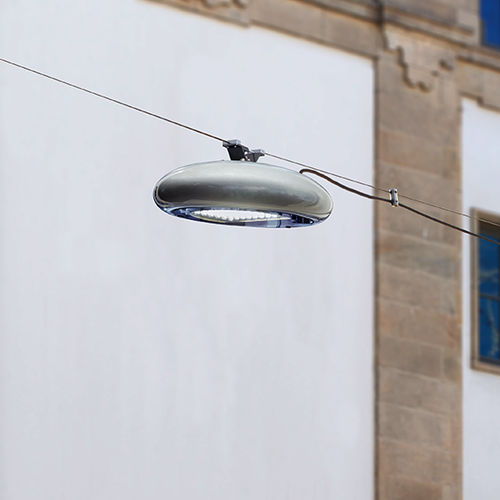 LED cable lighting AMSTERDAM S. XXI Setga round / metal / outdoor