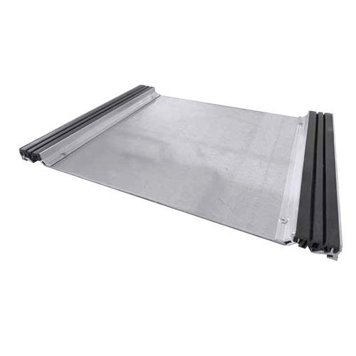 Rubber expansion joint - K UP SLIM - Tecno K Giunti - metal / reinforced concrete / galvanized