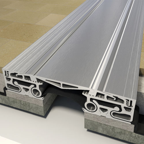 Aluminum expansion joint - K Series - Tecno K Giunti - floor / joint / for parking lot