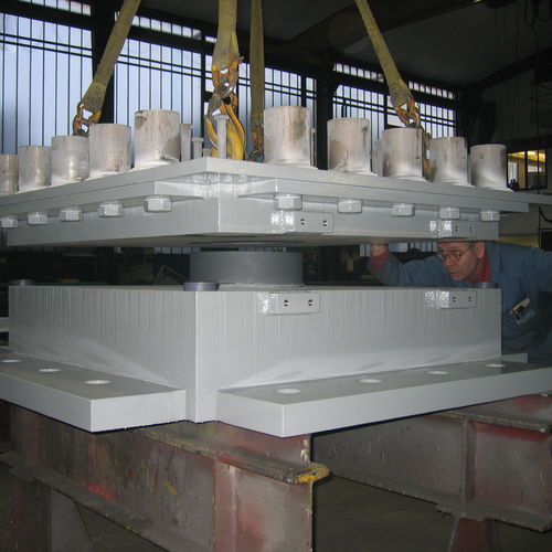 Structural bearing pad - RESTON-FORCE - Mageba - elastomer / for horizontal loads / for bridge construction