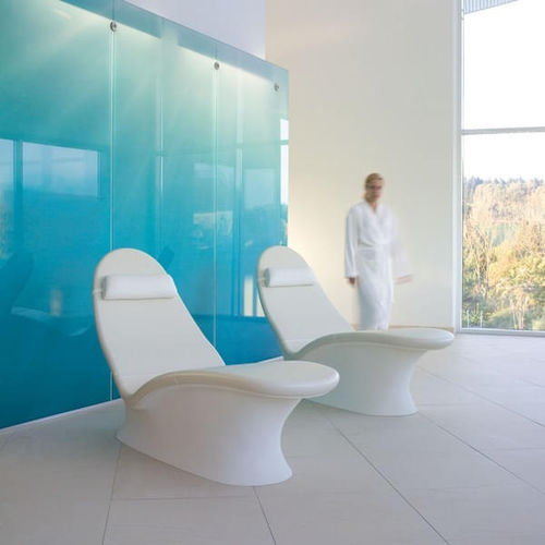 Contemporary chaise longue - 6003 - Sommerhuber - ceramic / for wellness center / warming