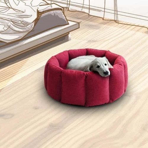 Cotton dog bed BLOOM pet.interiors polyester / with removable