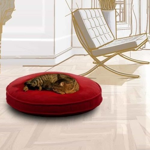 Pet dogs and cats cushion - UNI - pet.interiors - round / plain / home